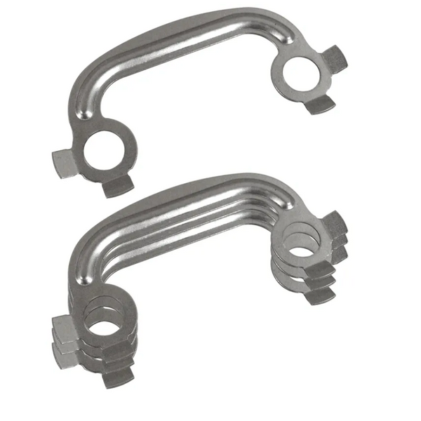 1963-79 Corvette Half Shaft U-Joint French Locks, Steel (4) 1963-79 Corvette Half Shaft U-Joint French Locks, Steel (4)