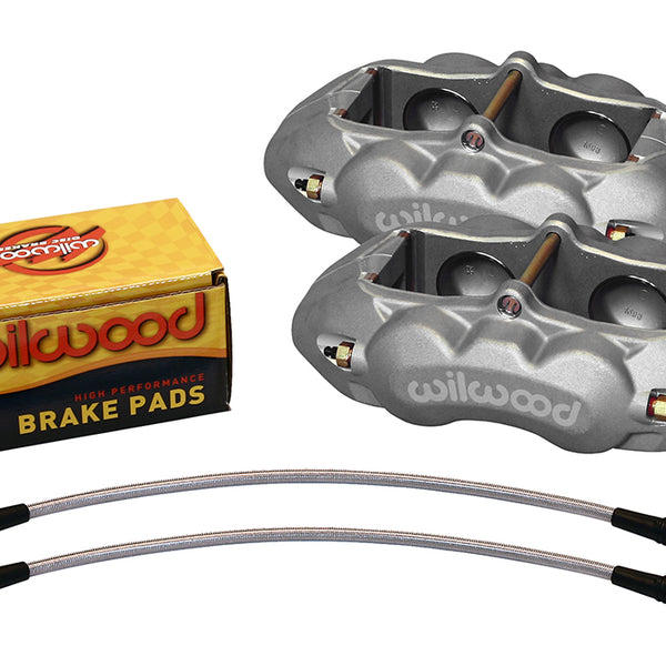 Wilwood Performance D8-4 Caliper Front Axle Set (1965-1982) Wilwood Performance D8-4 Caliper Front Axle Set (1965-1982)