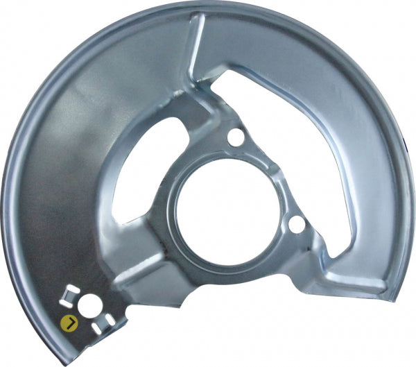 Left Front Backing Plate-Silver (1965-1975) Left Front Backing Plate-Silver (1965-1975)
