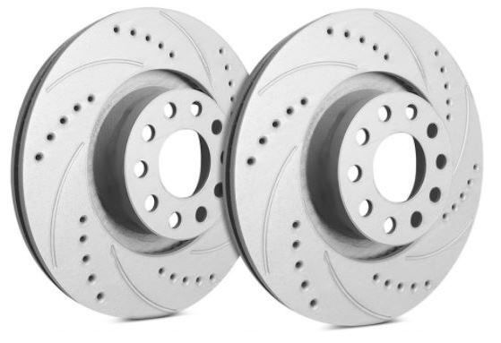 1965-82 Slotted and Drilled Disc Brake Rotors 1965-82 Slotted and Drilled Disc Brake Rotors