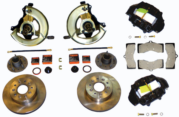 1963-1964 Front Four Piston Brake Conversion Kit (1963-1965) 1963-1964 Front Four Piston Brake Conversion Kit (1963-1965)