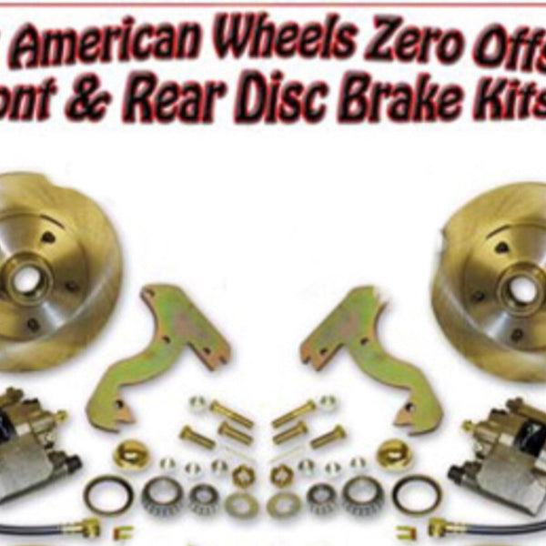 Front Disc Brake Conversion Kit, Zero Offset (1953-62)