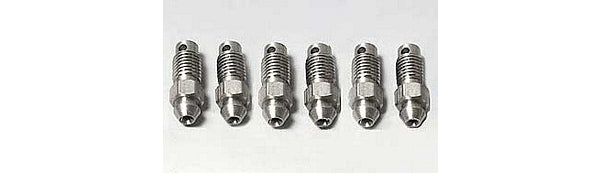 Stainless Brake Bleeder Screw Car Set (1965-82) Stainless Brake Bleeder Screw Car Set (1965-82)