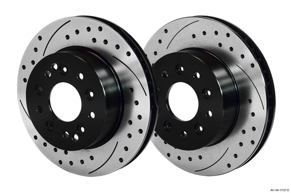 1965-82 Wilwood ProMatrix Slotted & Drilled Rotors 1965-82 Wilwood ProMatrix Slotted & Drilled Rotors